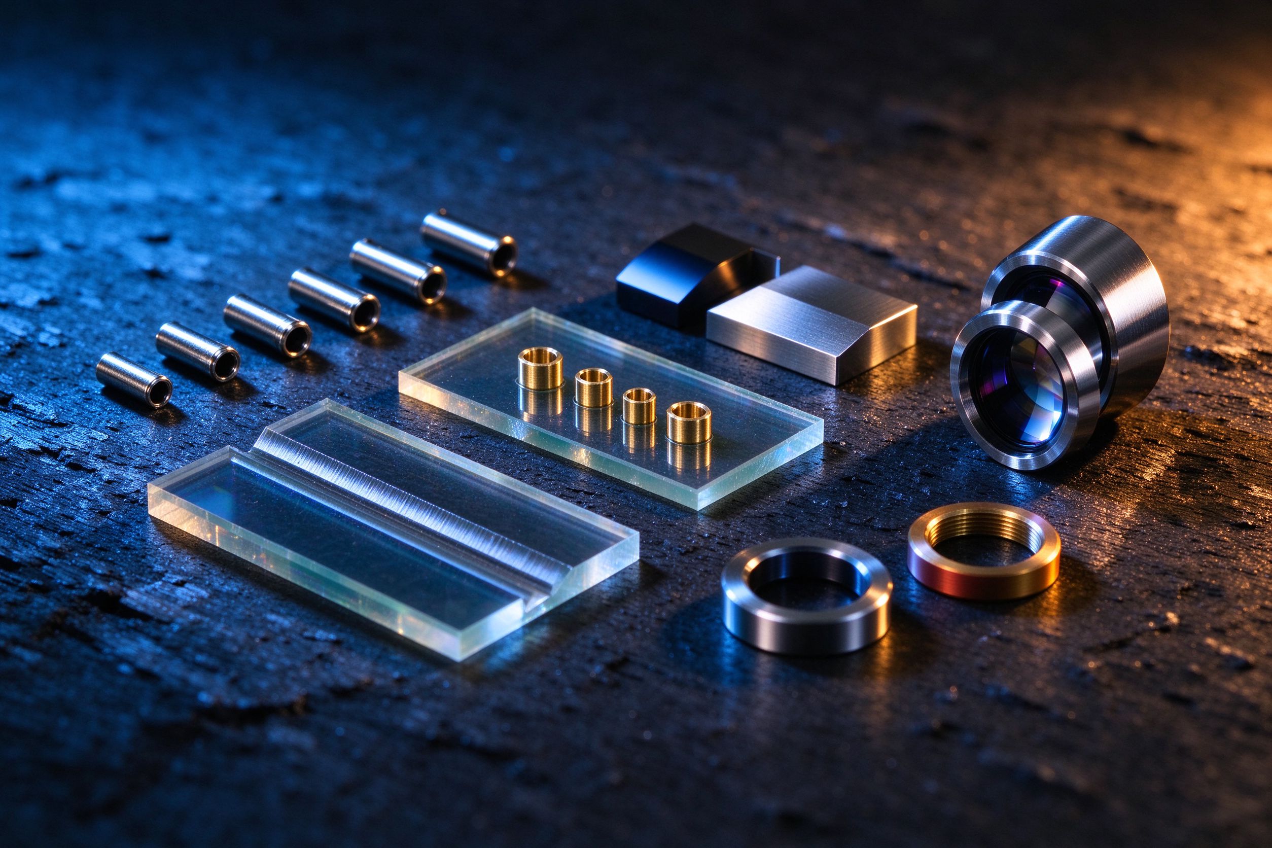 Micro precision and optical components